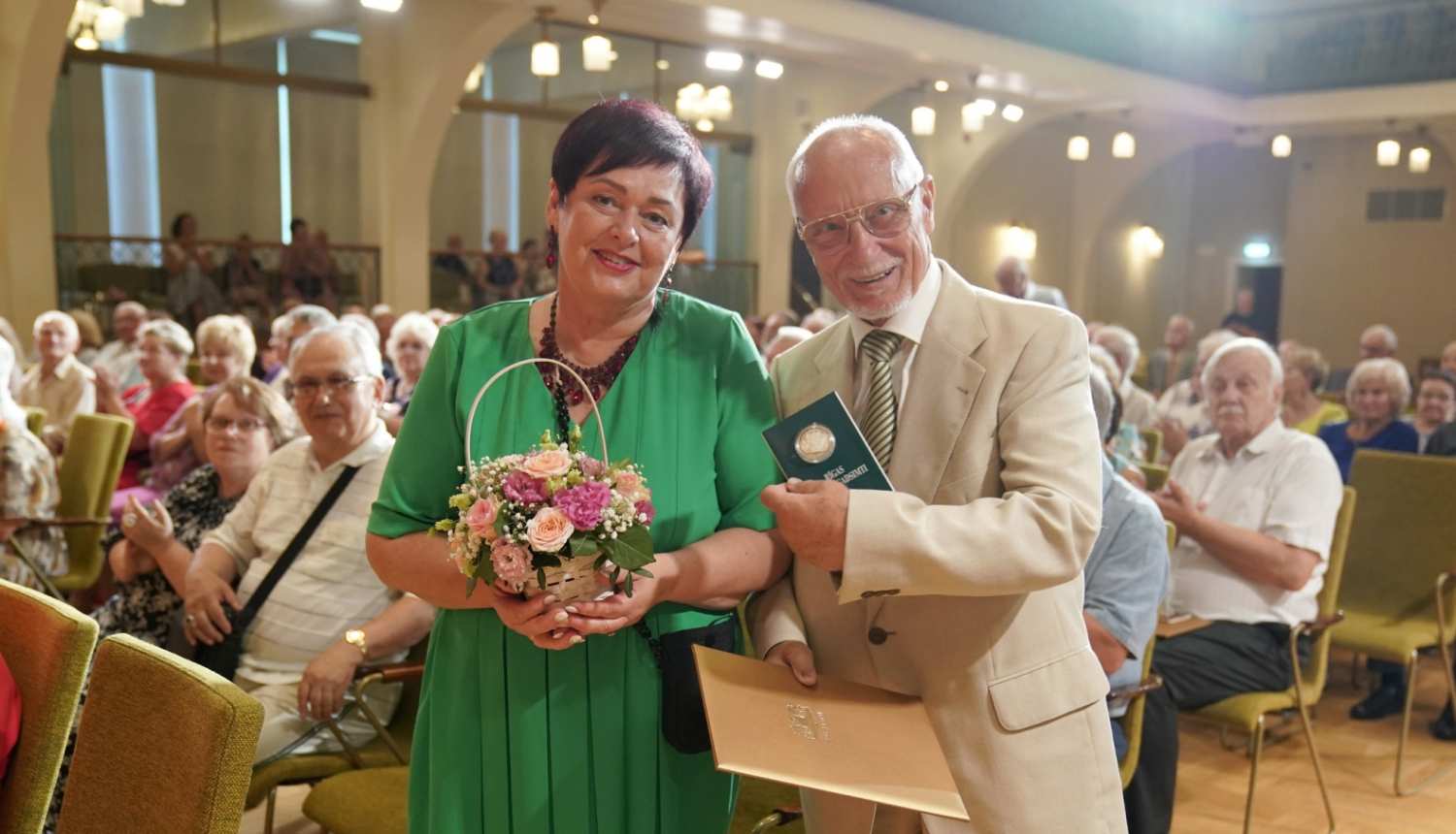 Zelta kāzas sveikšana