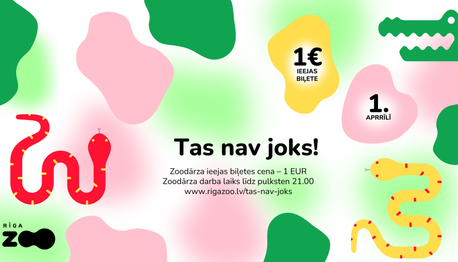 Tas nav joks, biļetes cena