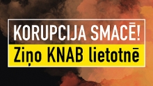 Korupcija smacē, ziņo KNAB lietotnē
