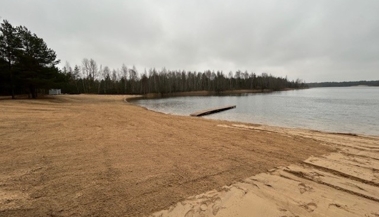 Labiekārtota Bolderājas kareja pludmale