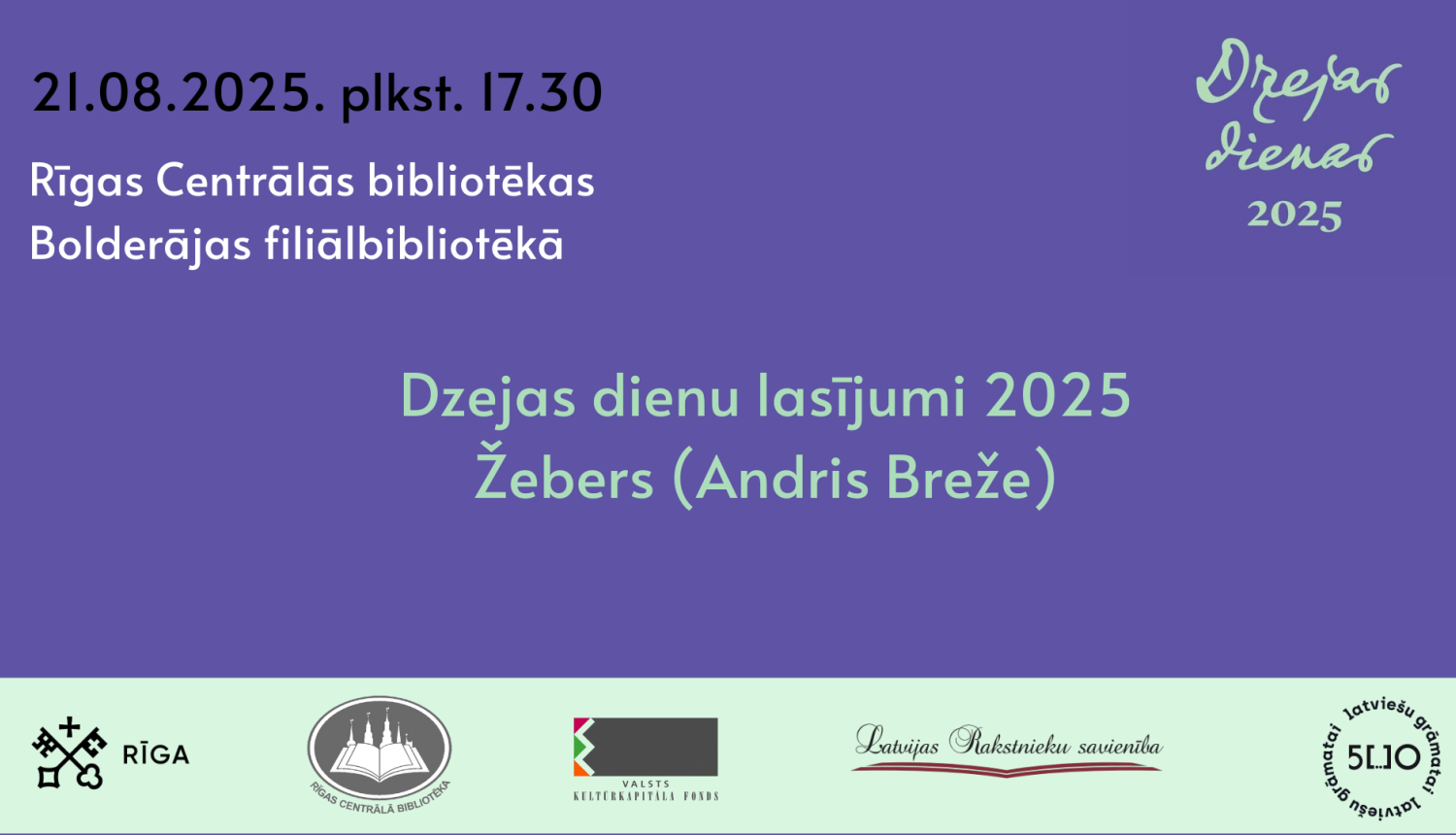 Dzejas dienu vizuālis