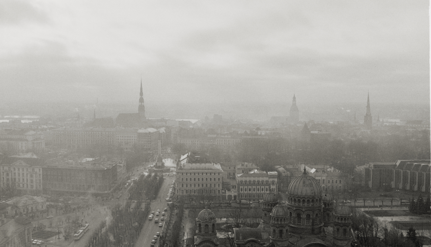 Fotogrāfija no izstādes "Brīvība 1991". Autors Joriss van Velzens.
