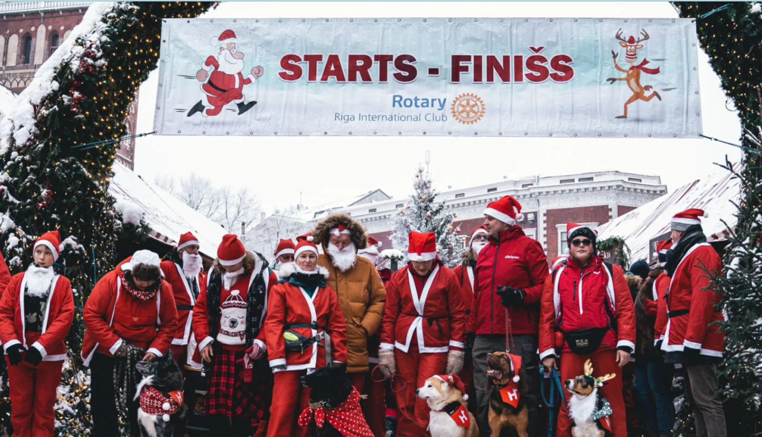  Ziemassvētku vecīšu skrējiens