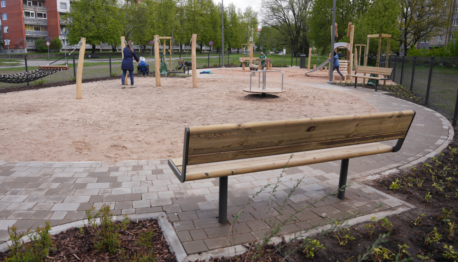 Līdzdalības budžeta konkursa projekts “Purvciema atpūtas stūrītis