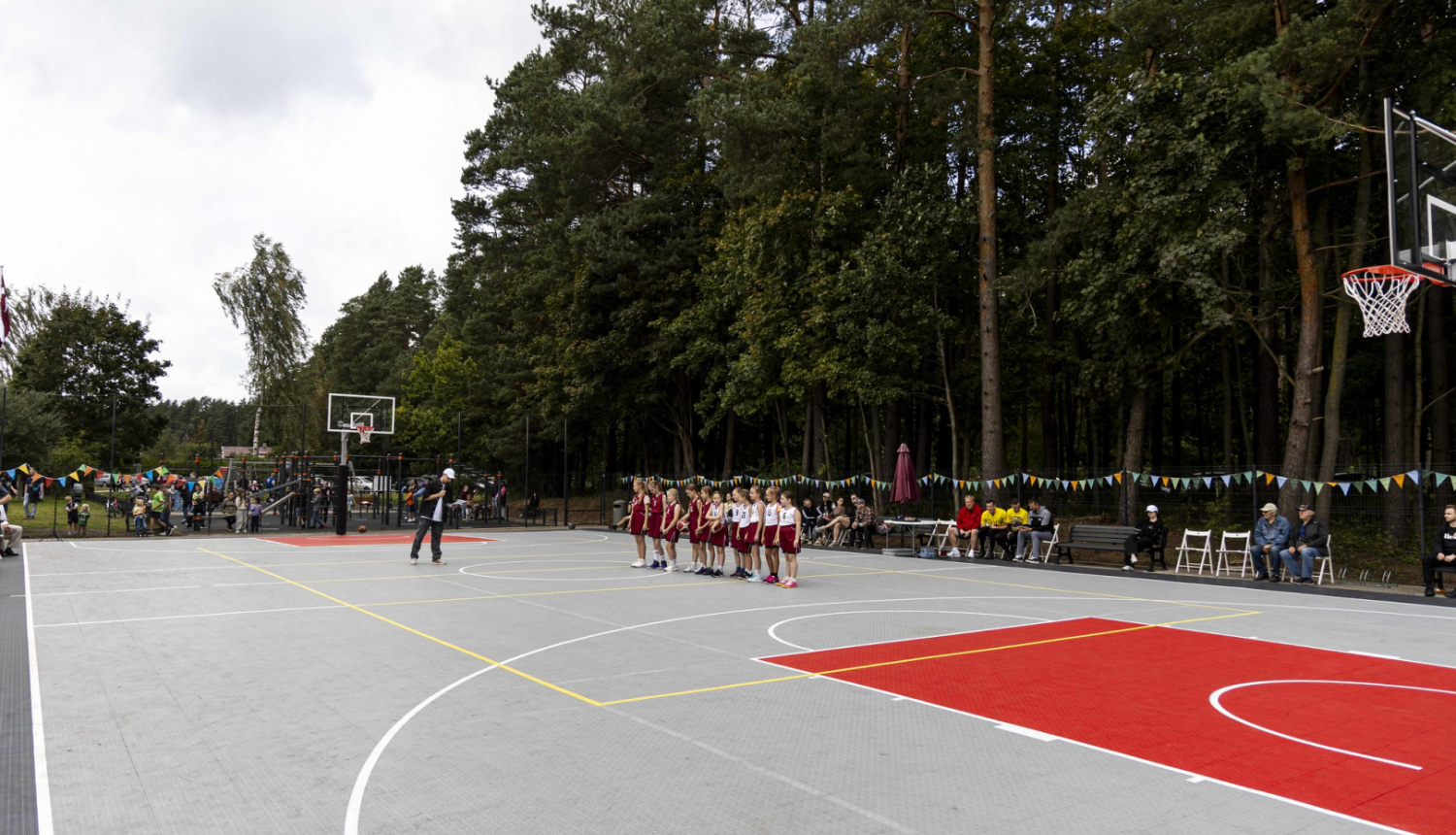 Basketbola laukums Dārziņos