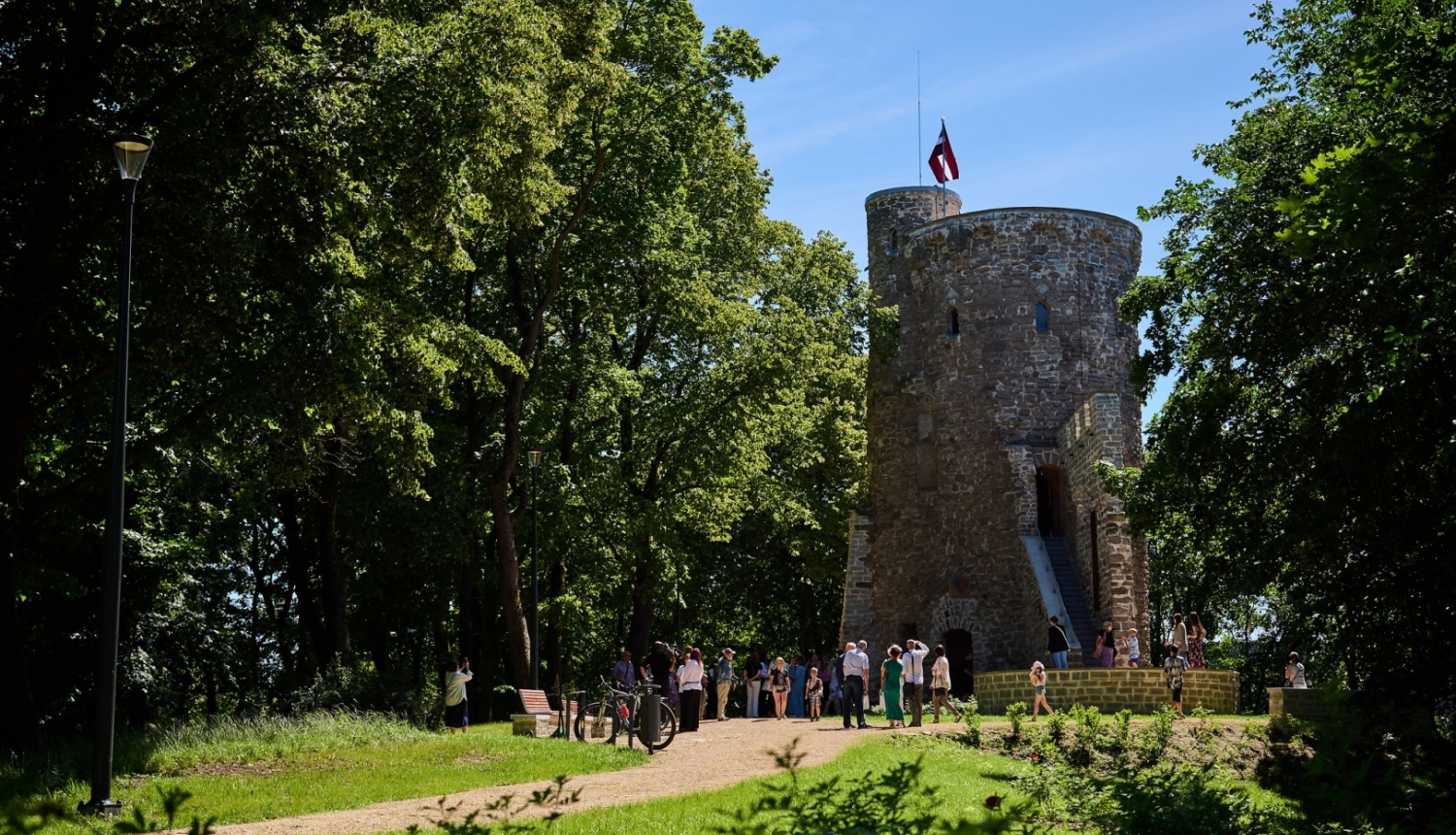 Dauderu parka skatu tornis