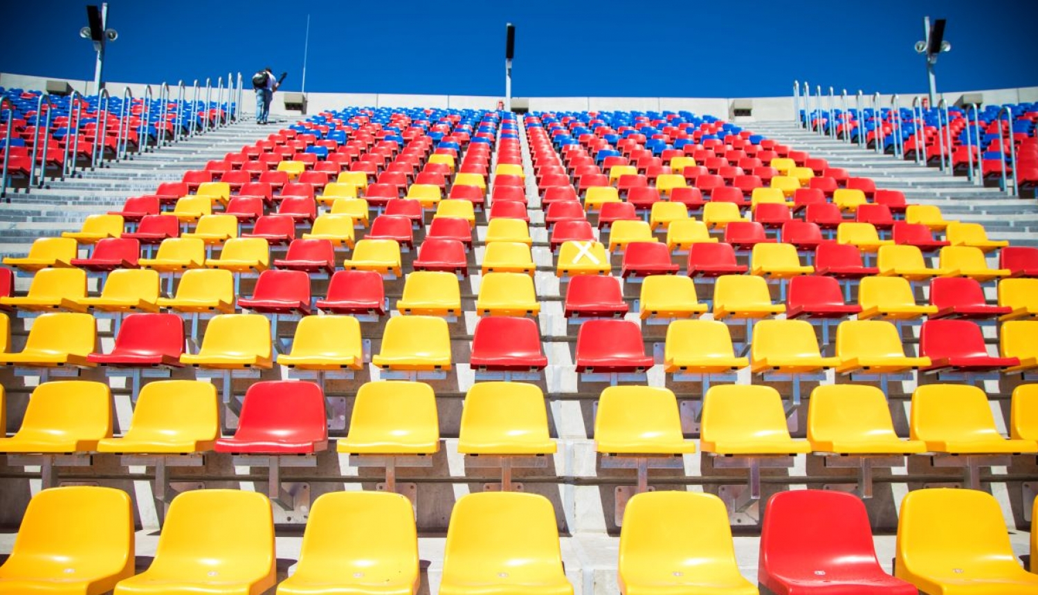 Daugavas stadiona skatītāju krēsli