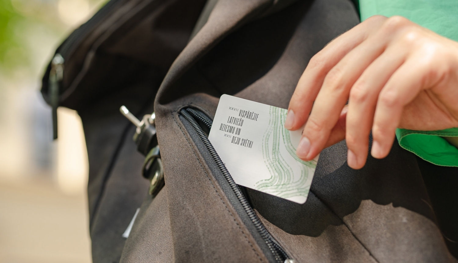 Dziesmusvētku sabiedriskā transporta biļete