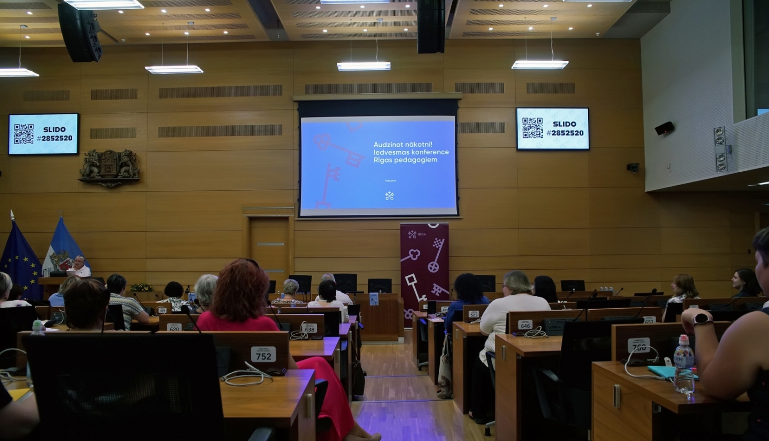 Audzinot nākotni! Iedvesmas konference Rīgas pedagogiem