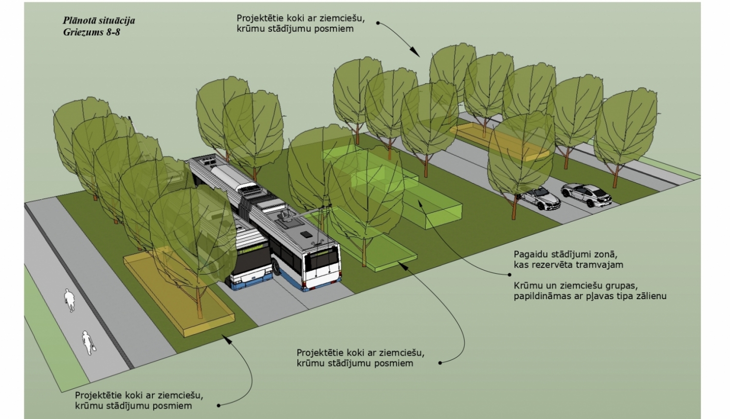 Dzelzavas ielas posms metrobuss