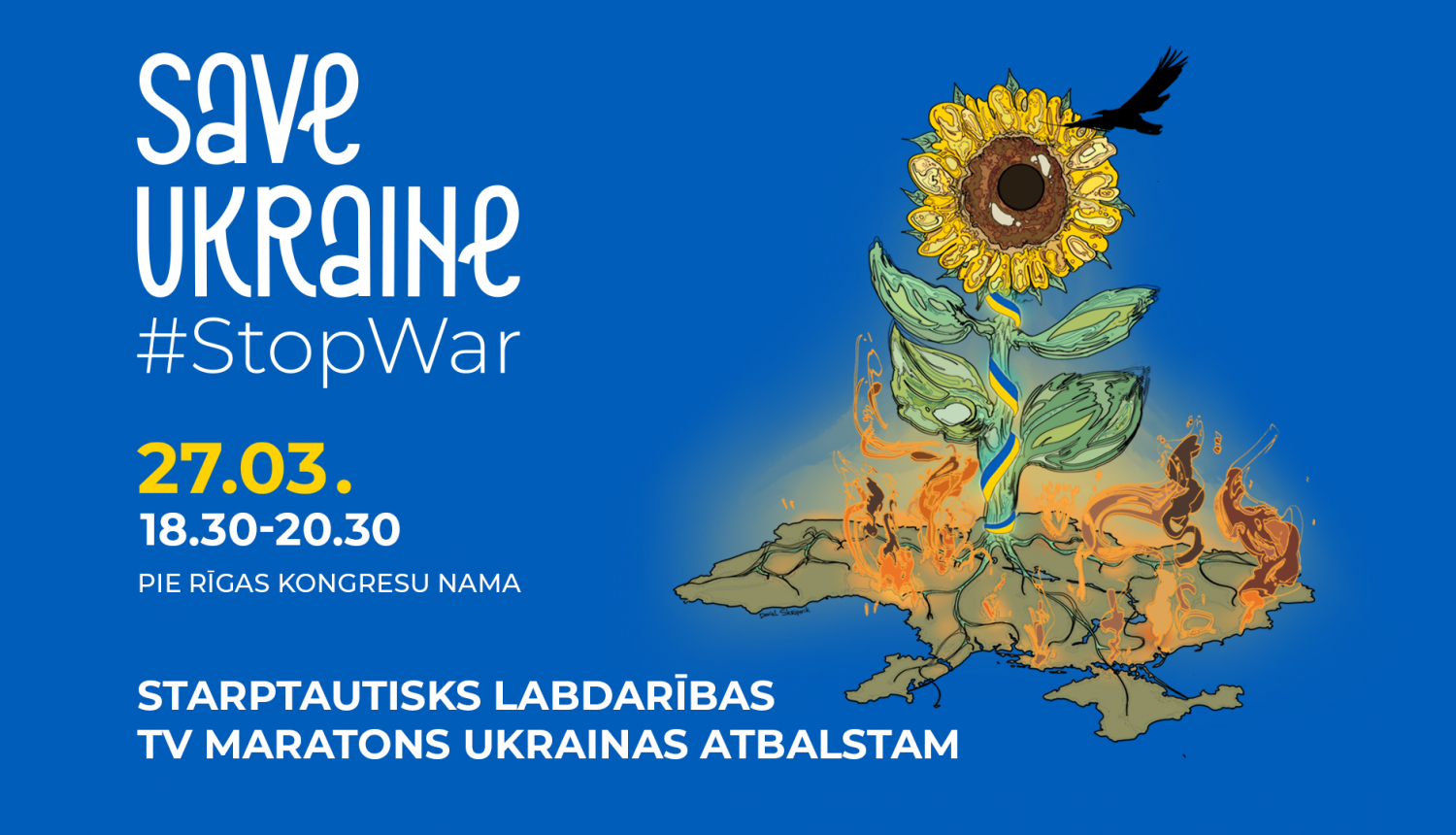 Tears Remarkable Personally Rīgā retranslēs starptautisko labdarības koncertmaratonu “Save Ukraine –  #StopWar” | Rīgas pilsētas pašvaldība