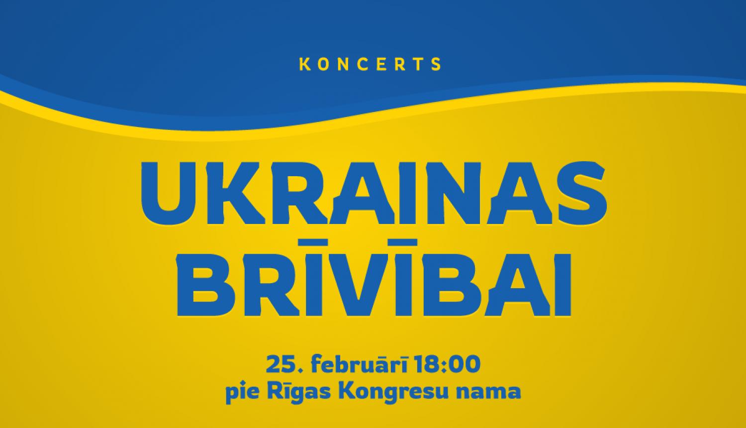 Koncerts Ukrainas brīvībai