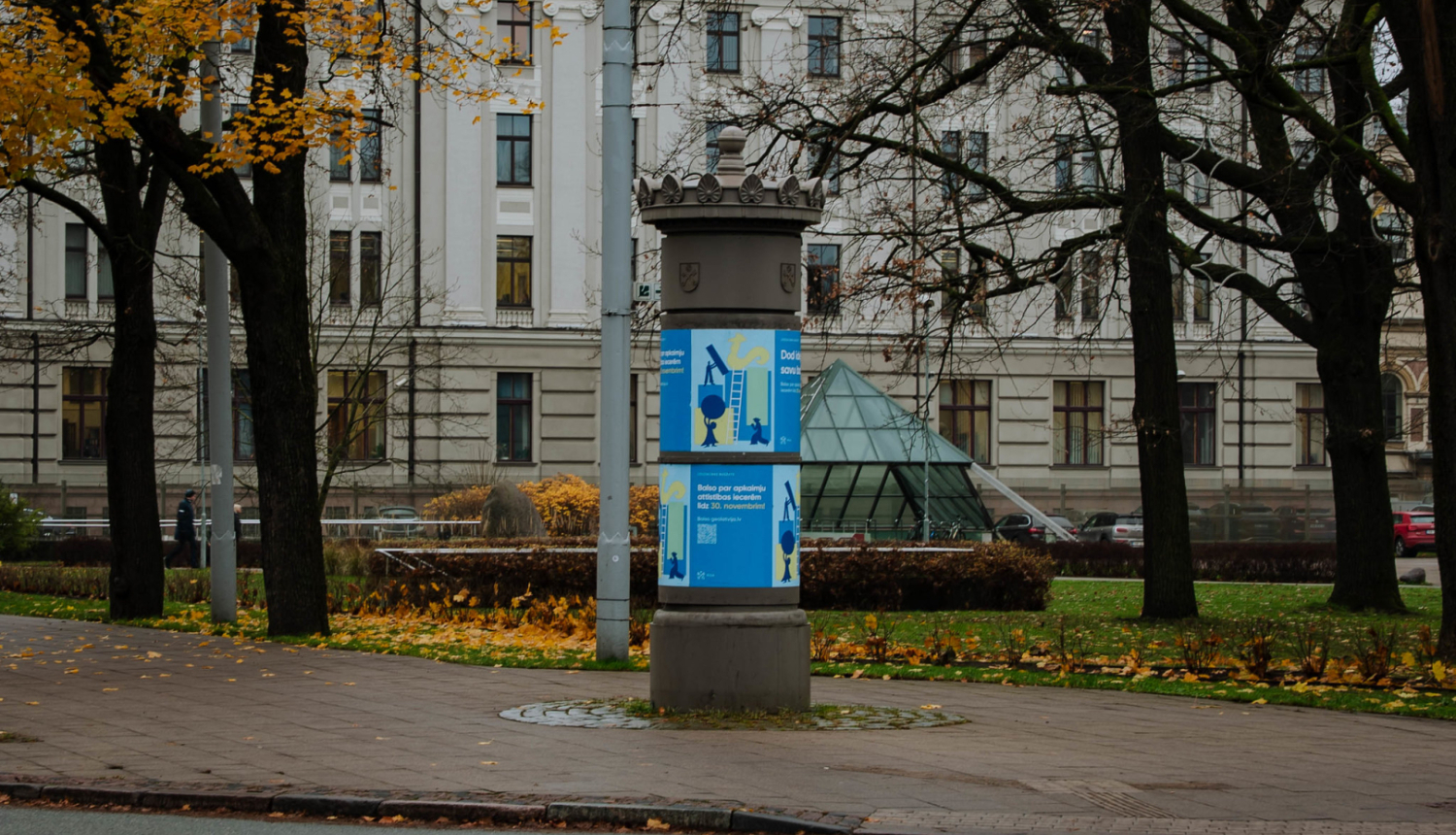 Līdzdalības budžeta vizuālis pilsētvidē