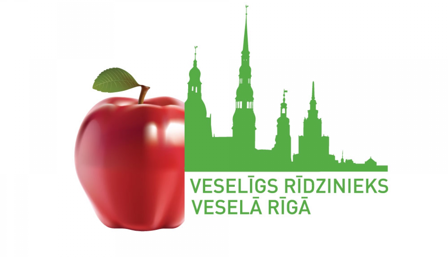 Veselīgs rīdzinieks Veselā Rīgā