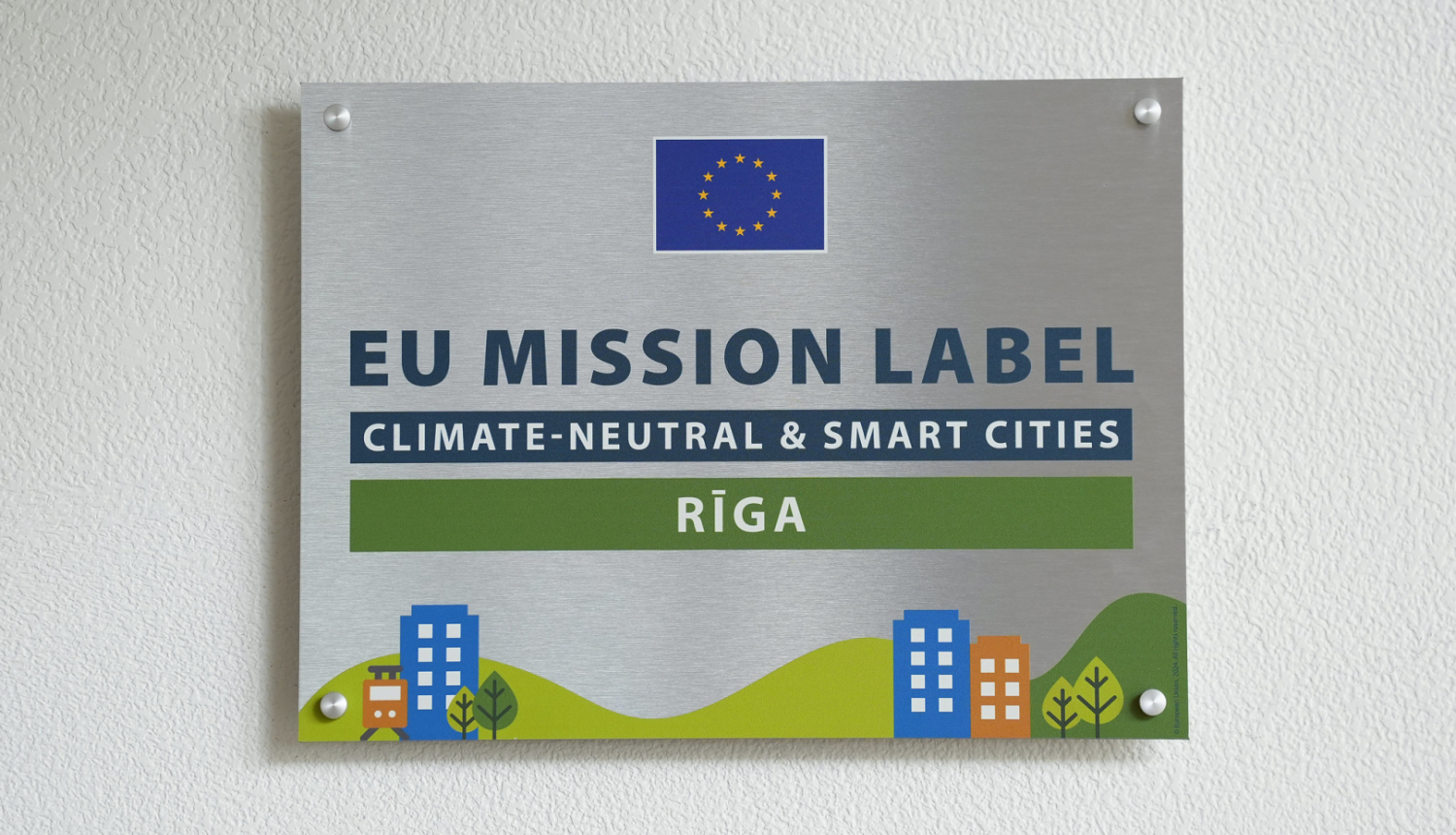 Mission Label plāksne
