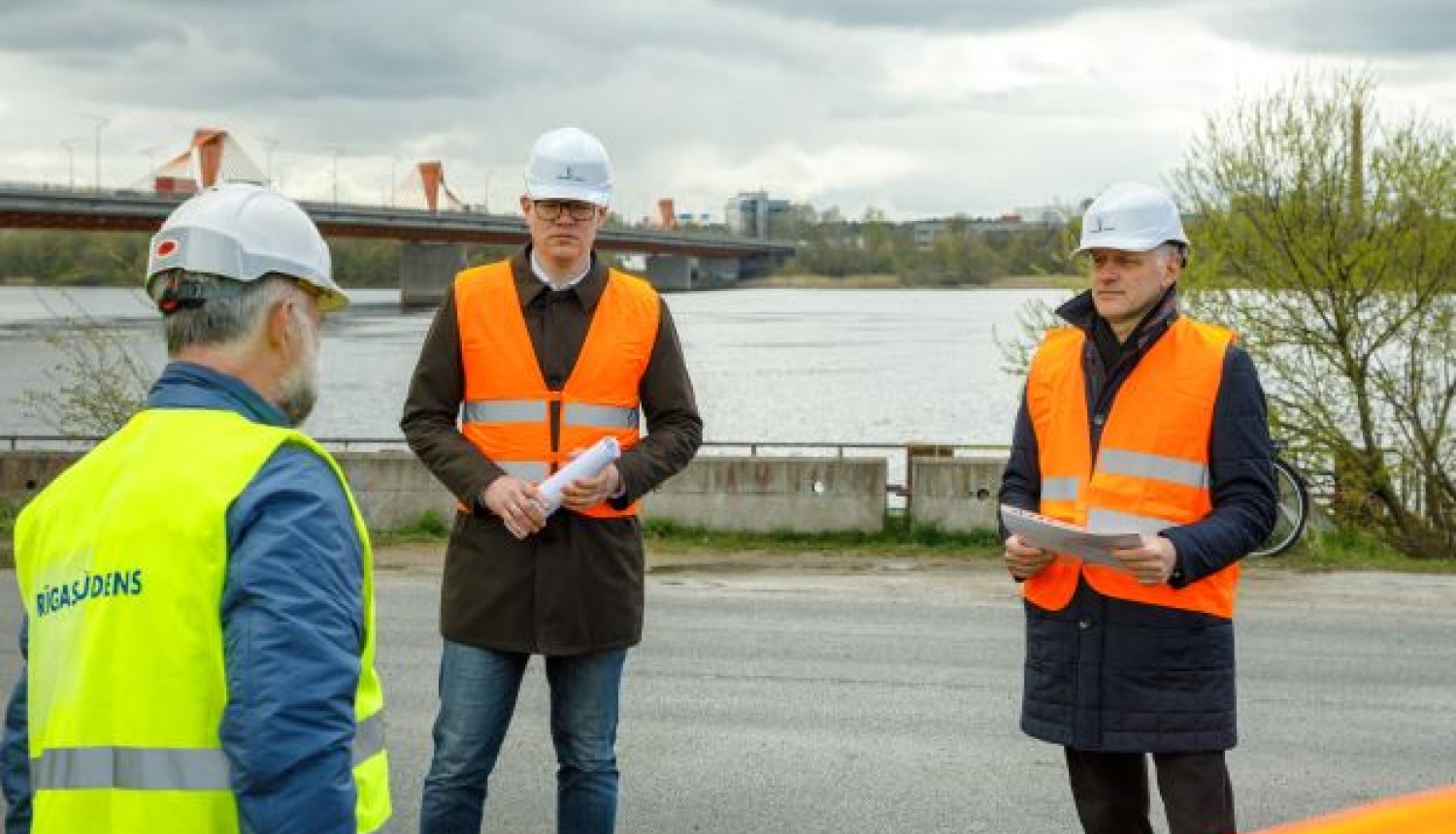 Rīgas domes vadības tiekas ar Rīgas ūdens pārstāvjiem