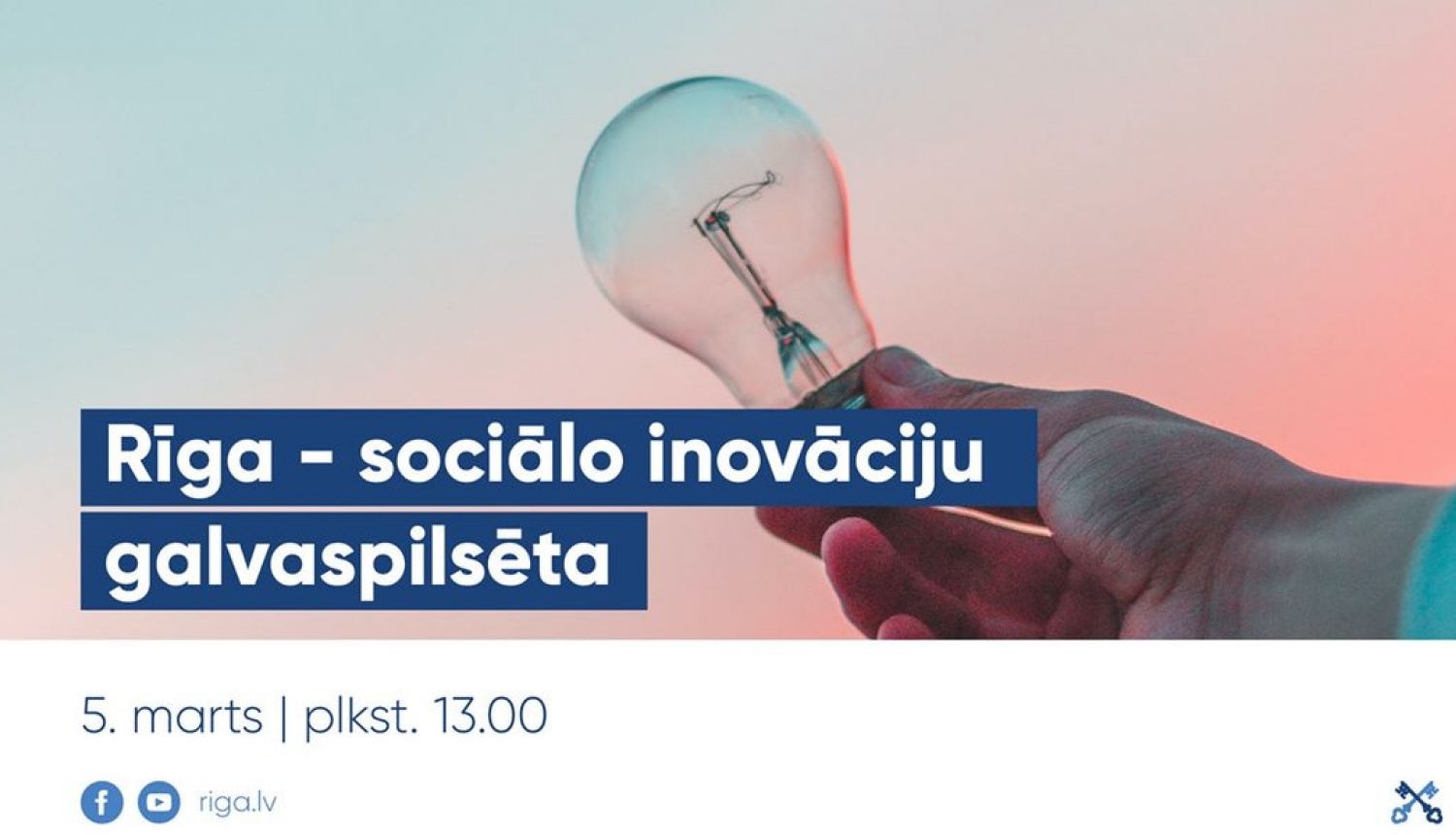 Semināra nosaukums Rīga - sociālo inovāciju galvaspilsēta