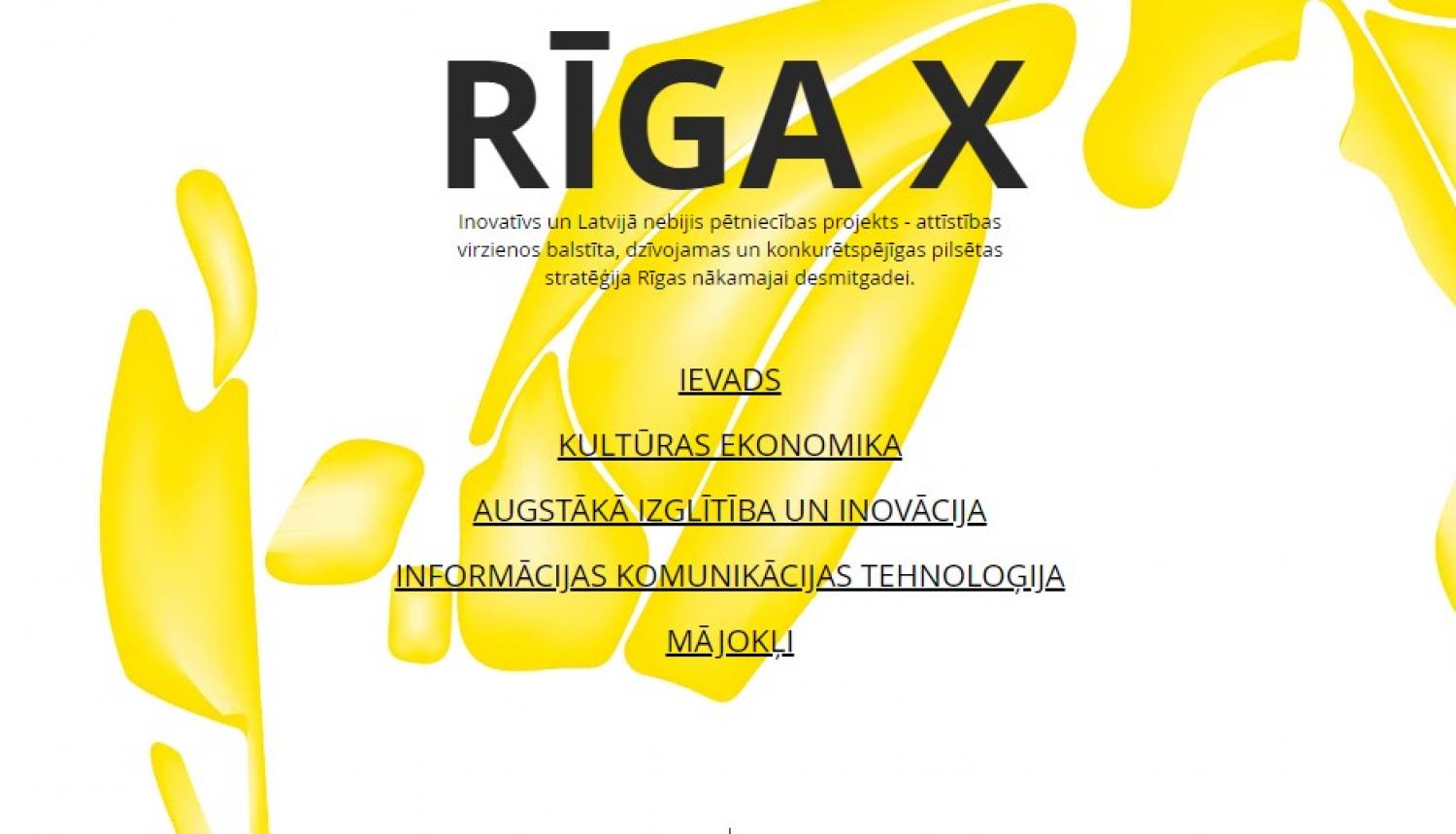 Pētījums Rīga x