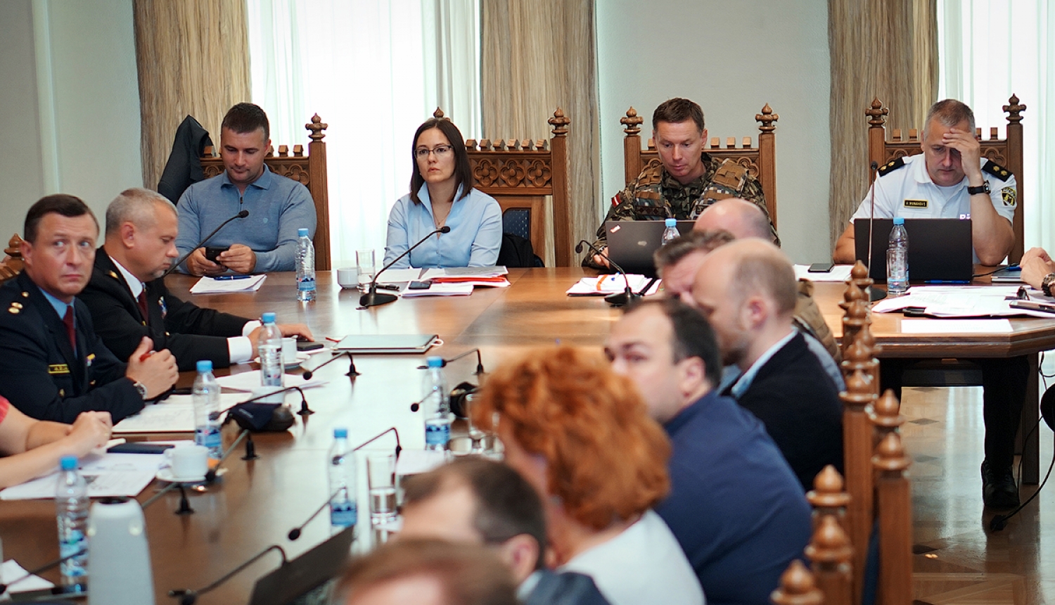 Rīgas sadarbības teritorijas Civilās aizsardzības komisija sēde