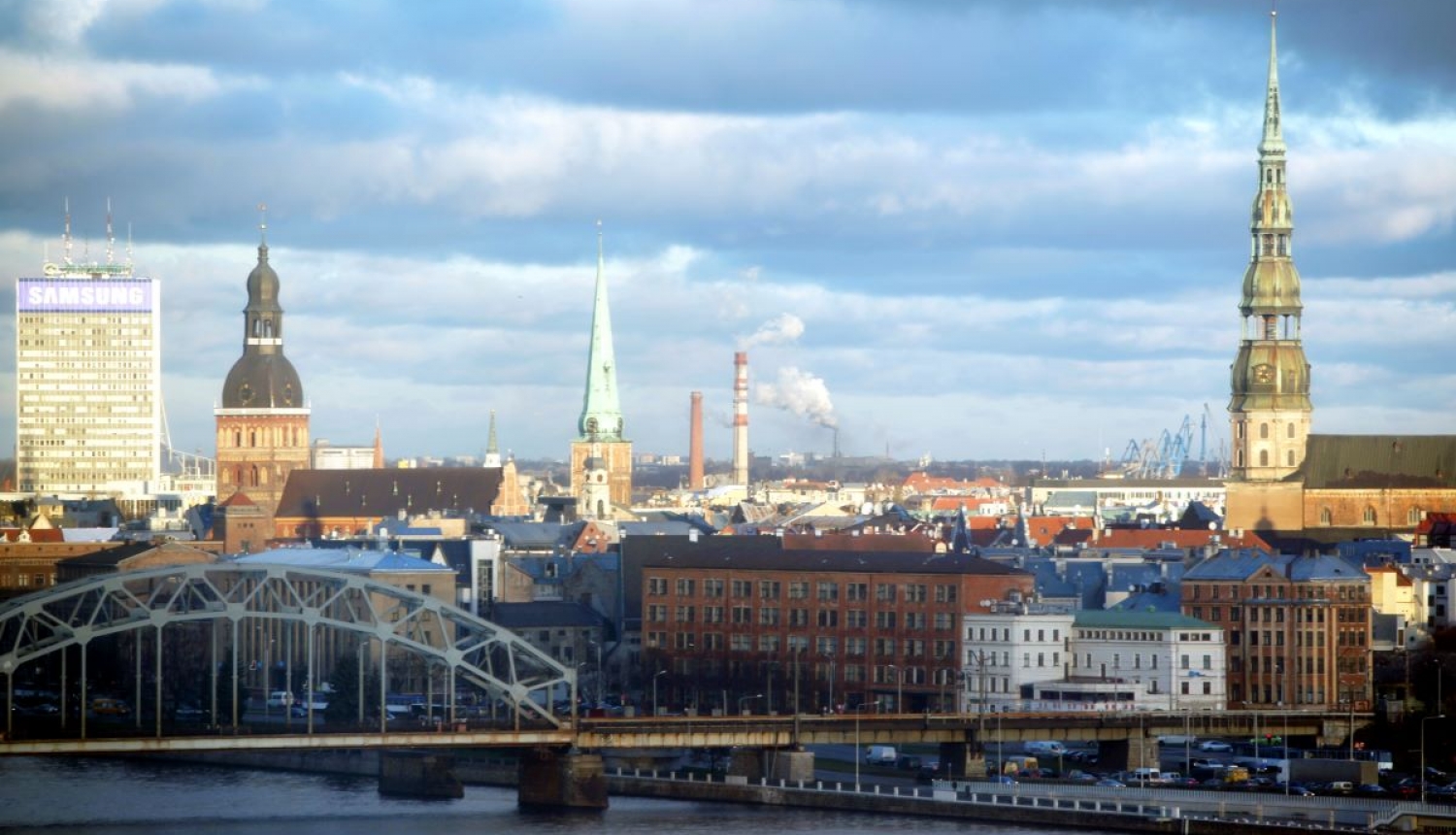 Rīgas panorāmas skats