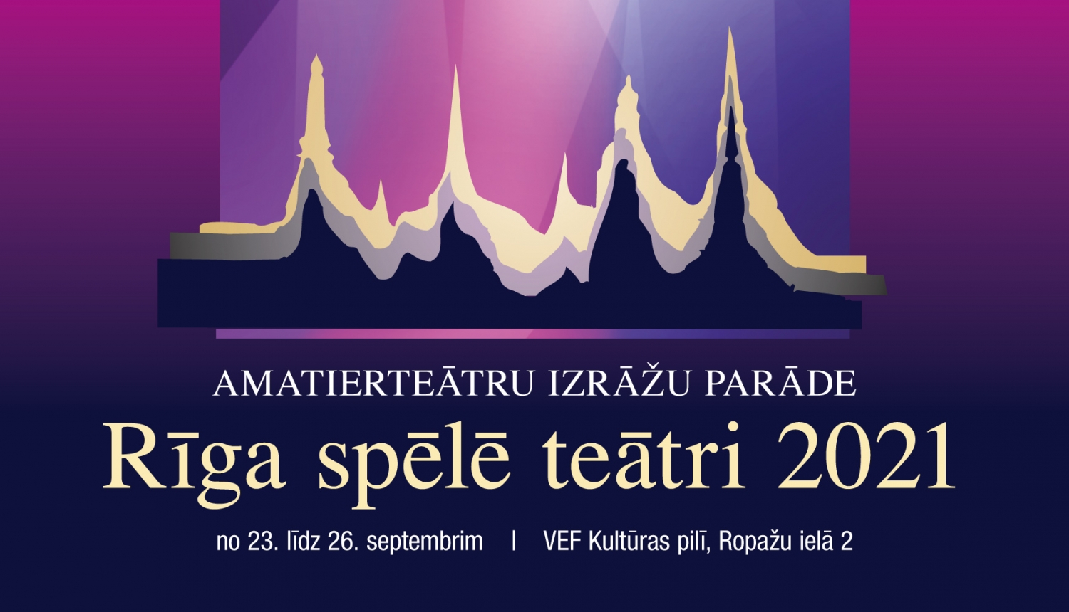 Rīgas pelē teātri uzraksts