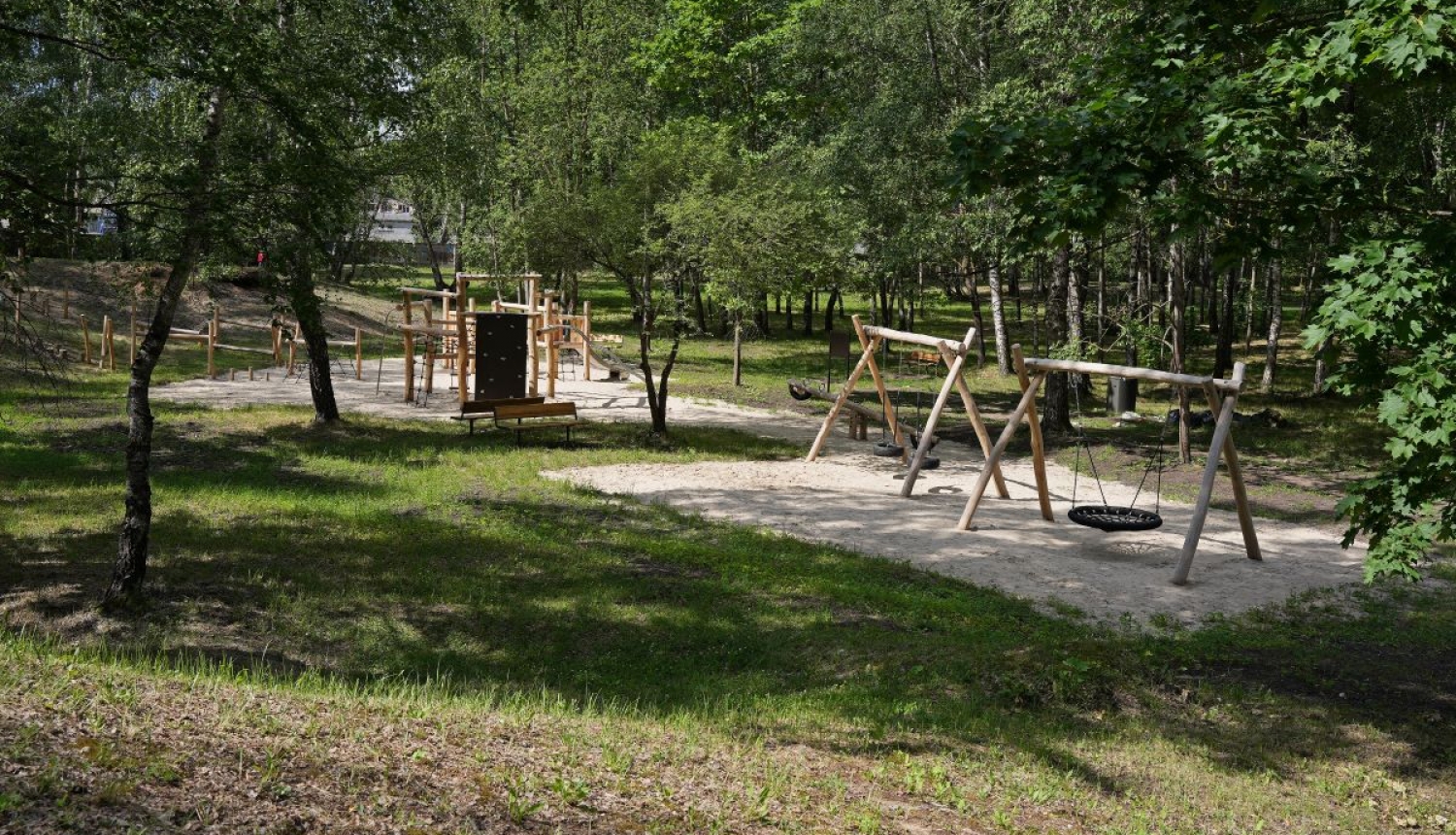 Rotaļlaukums Ziepniekkalna kāpās