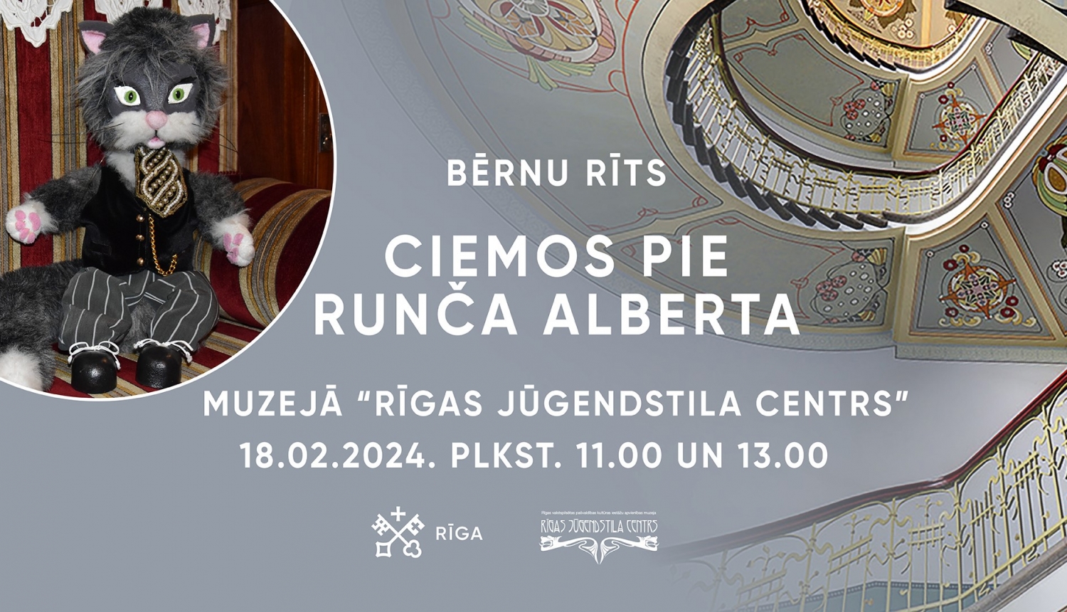 Sfinksām veltīts bērnu rīts muzejā “Rīgas Jūgendstila centrs”