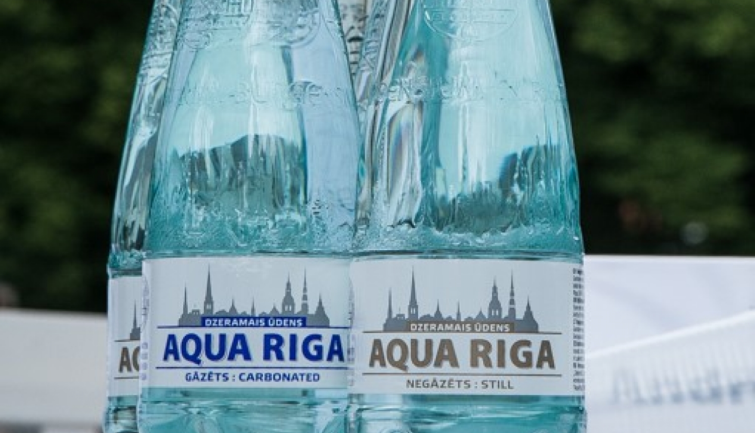 Ūdens pudeles "Aqua Rīga"