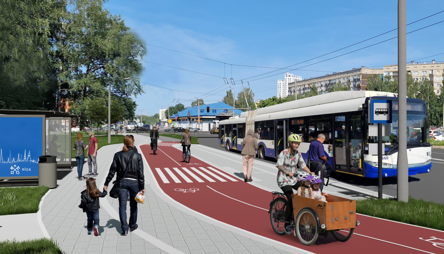 Veloceļa vizualizācija